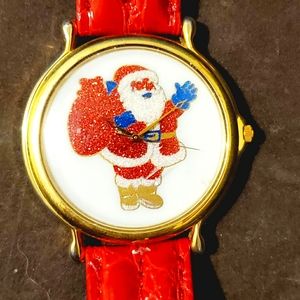 Vintage 1980"s Santa Claus women's watch